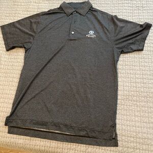 FootJoy Pacific Dunes Black and White Polo Shirt for Men